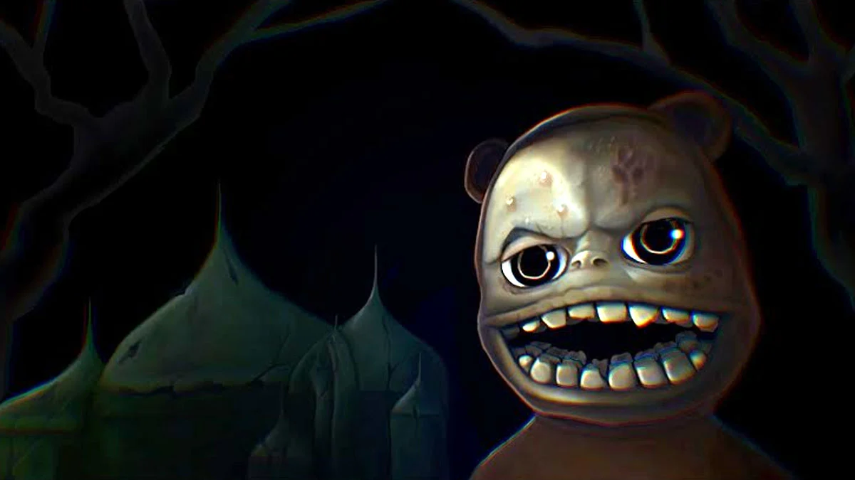 Grafika z darmowego horroru Uh Oh!. To jedna z nowych gier za darmo, które straszą klimatem retro.