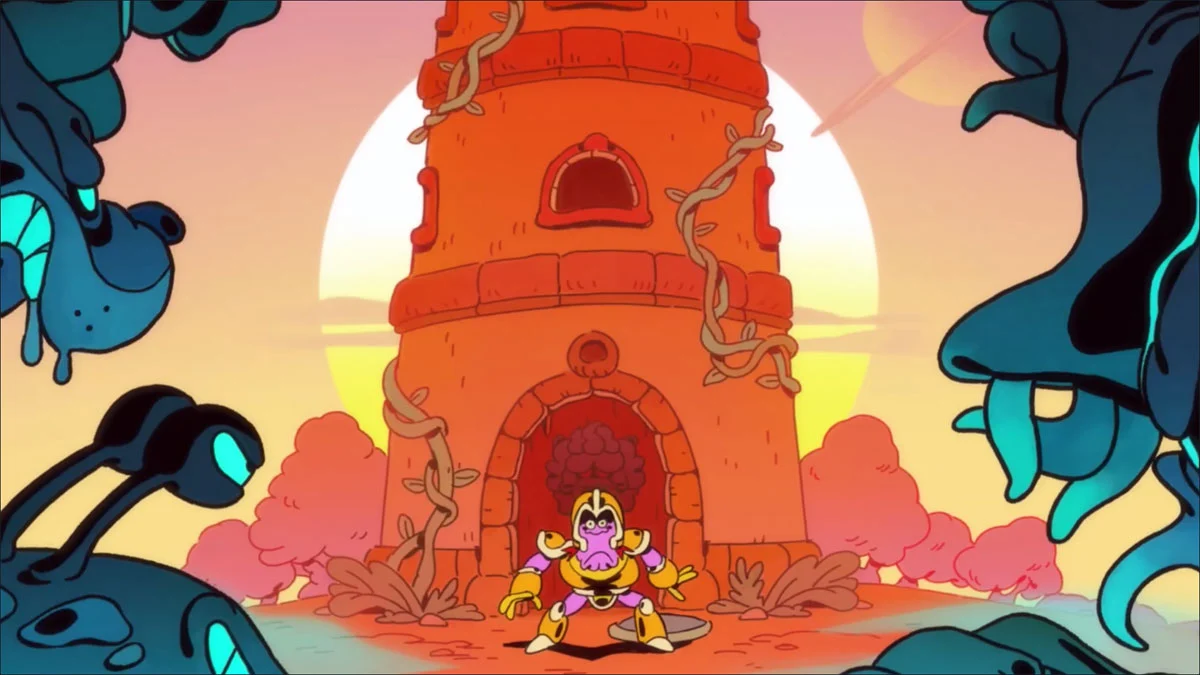 Screen z trailera gry Idle Monster Frontier. To darmowe RPG, które zostanie wkrótce usunięte ze Steam.