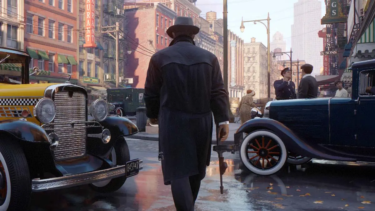 Screen z gry Mafia: Definitive Edition. To jedna z części trylogii. Całą trylogię rozdamy za darmo - mamy 3 klucze Steam dla czytelników.