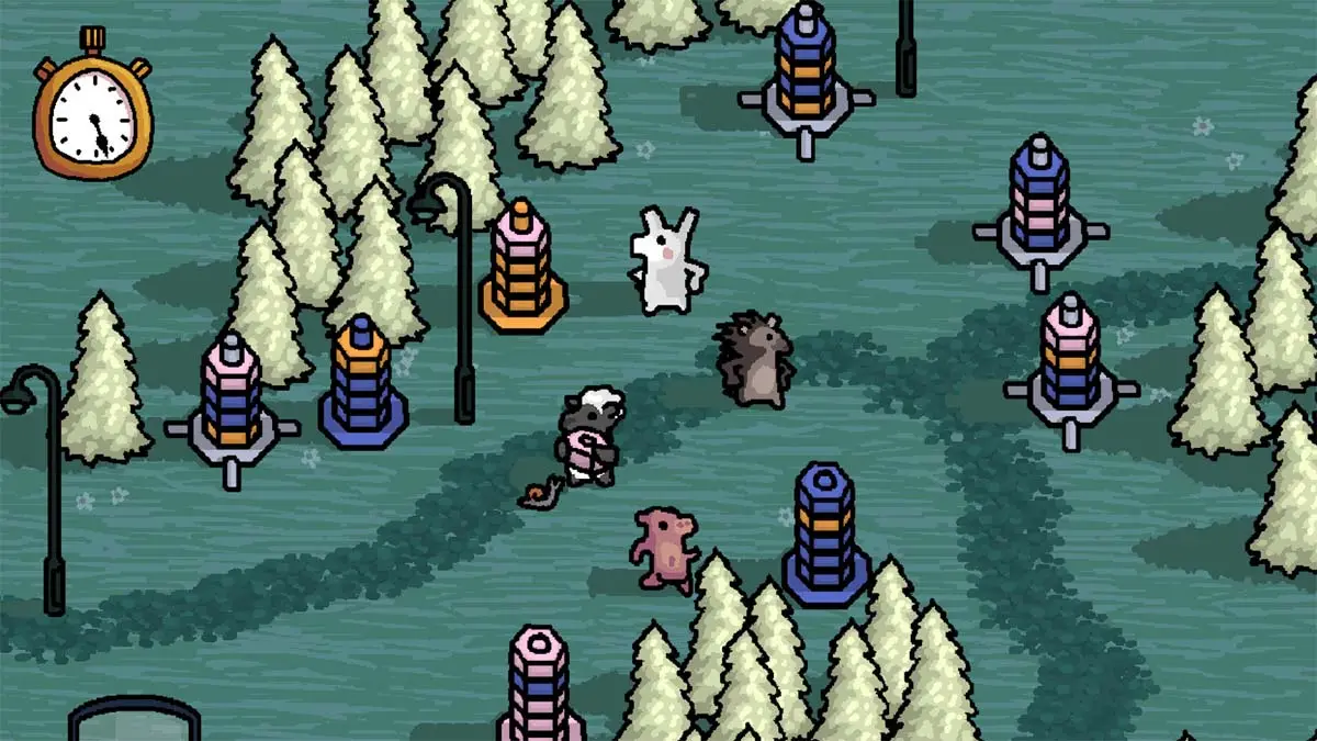 Scren z gry Out of Order Zero. To darmowa kooperacyjna gra na Steam.