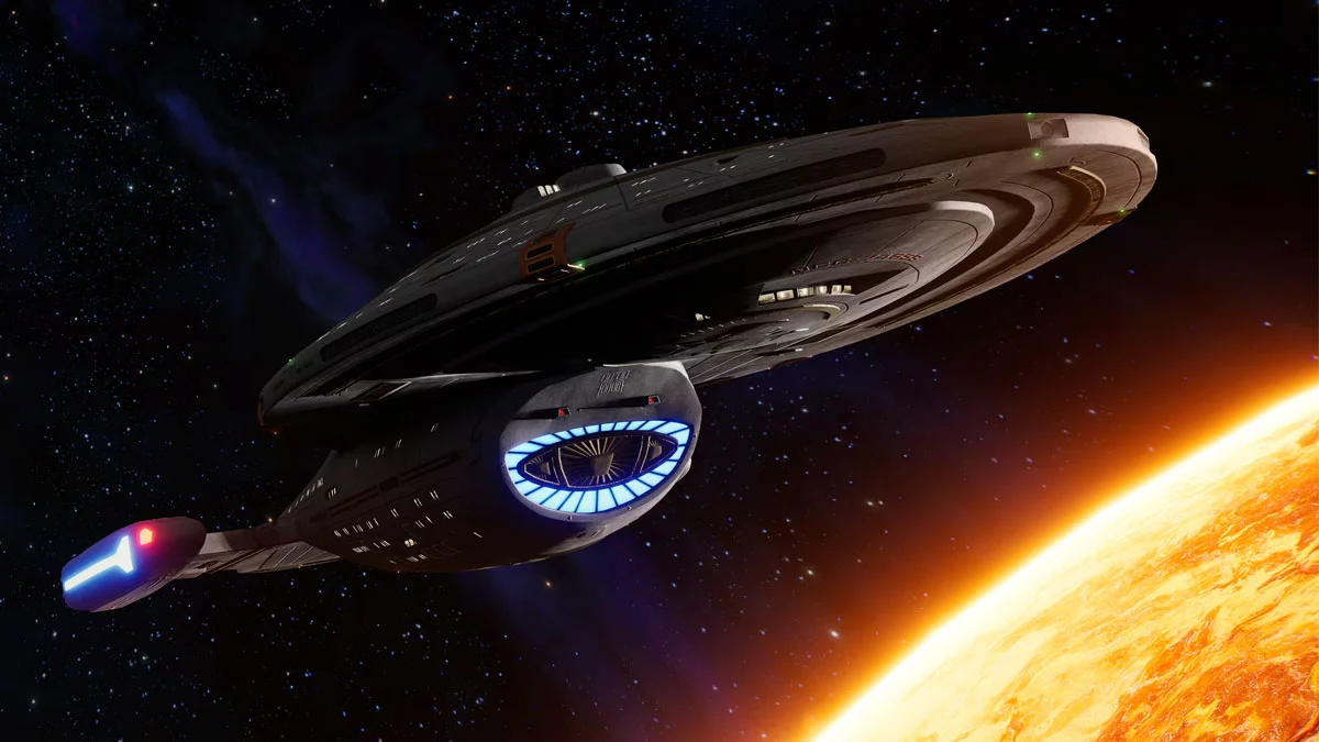 Grafika z gry Star Trek: Voyager - Across the Unknown. Posiadaczer PS5 i Xbox Series dostali darmowe demo.